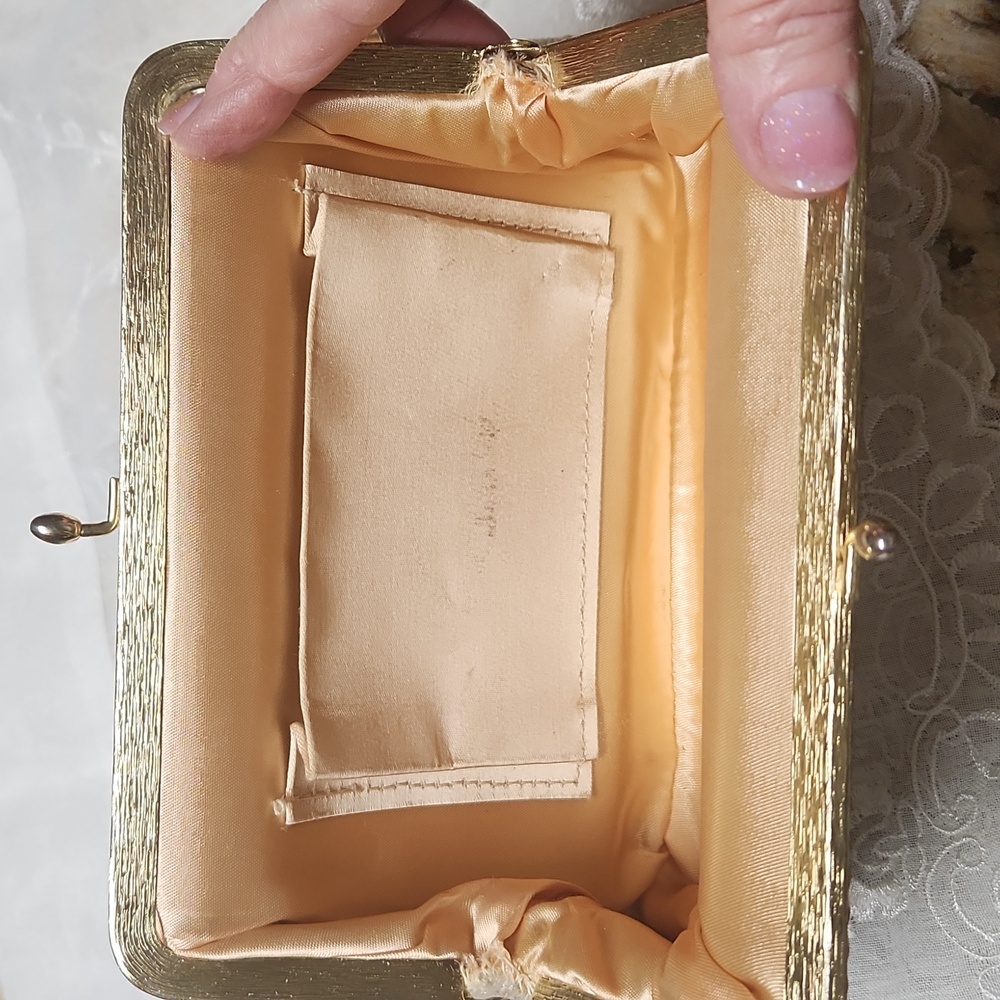 Elegant Gold Clutch Bag - Picture 8 of 8